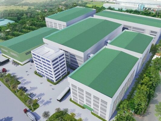 Thiết kế bếp nhà máy bao bì Thuận Đức