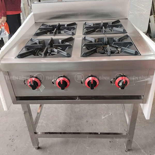 Bếp âu 4 họng chân cao 4 Ảnh bếp âu 4 họng chân cao