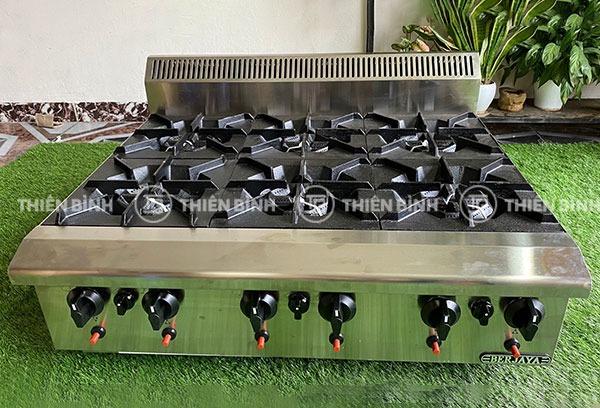 Bếp âu 6 họng Berjaya OB6-17 10 Bếp âu 6 họng Berjaya OB6-17 có họng gang
