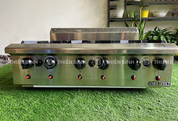 Bếp âu 6 họng Berjaya OB6-17 9 Núm điều khiển Bếp âu 6 họng Berjaya OB6-17