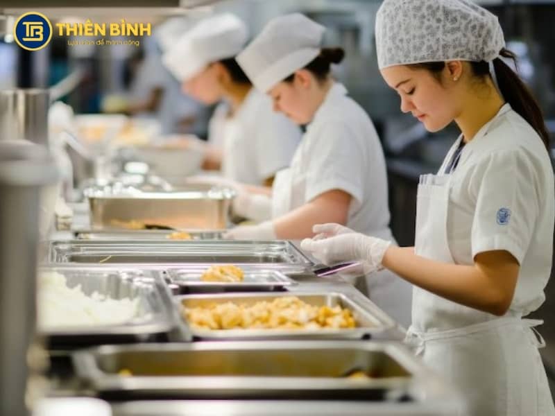 Tư vấn thiết kế bếp ăn bệnh viện chuyên nghiệp 2 Các yếu tố cần thiết khi thiết kế bếp ăn bệnh viện
