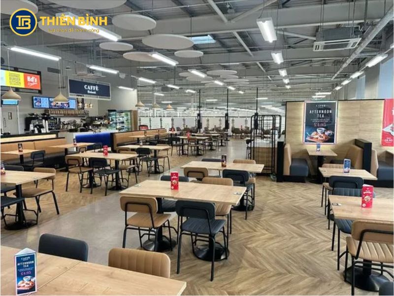 Tư vấn thiết kế bếp ăn siêu thị hợp xu hướng hiện nay 3 Mẫu thiết kế bếp ăn siêu thị đẹp