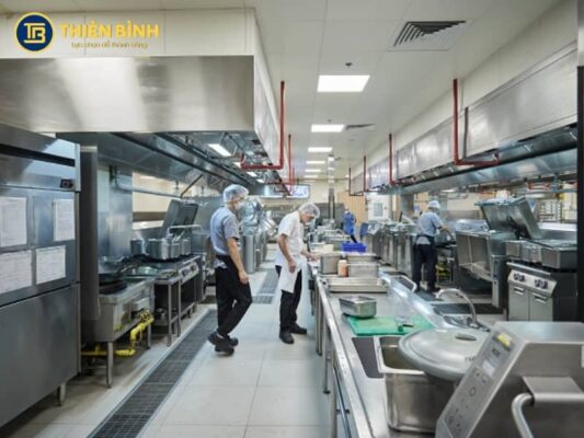 Thiết kế bếp ăn bệnh viện