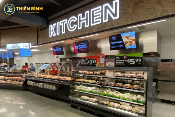 Tư vấn thiết kế bếp ăn siêu thị hợp xu hướng hiện nay