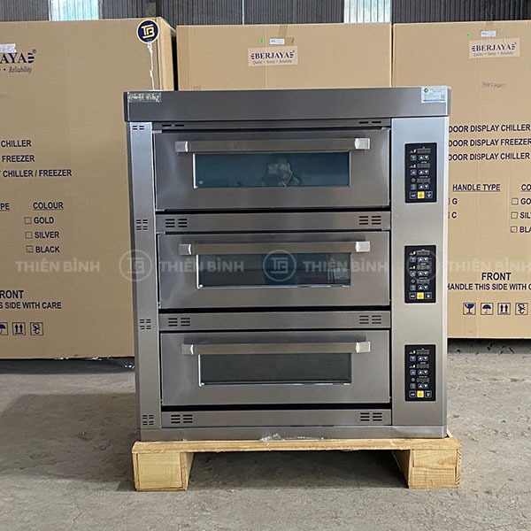 Lò nướng 3 tầng 6 khay Fuji Air FJ-3D-6 2 Ảnh thực tế lò nướng 3 tầng 6 khay Fuji Air FJ-3D-6
