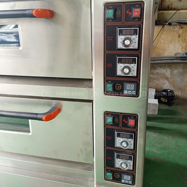 Lò nướng 2 tầng 4 khay Hongling XYF-2KA-T 5 Bảng điều khiển lò nướng Hongling XYF-2KA-T