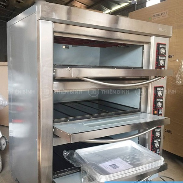 Lò nướng 3 tầng 6 khay dùng gas Berjaya BJY-G180-3BD 3 Lò nướng 3 tầng 6 khay dùng gas Berjaya BJY-G180-3BD - Hình ảnh 3
