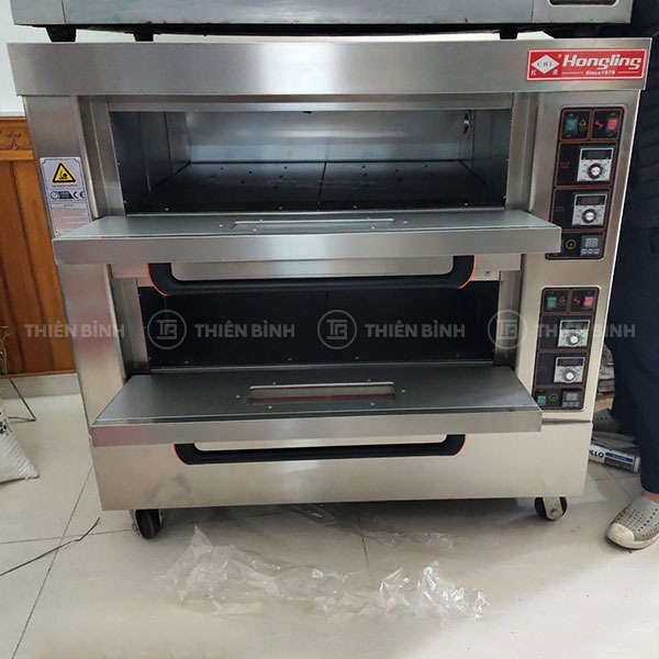 Lò nướng 2 tầng 4 khay Hongling XYF-2KA-T 4 Lắp đặt lò nướng Hongling XYF-2KA-T