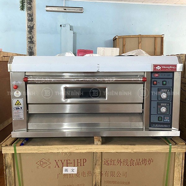 Lò nướng 1 tầng 2 khay Hongling XYF-1HP (có lưới tản nhiệt) 2 Lò nướng 1 tầng 2 khay Hongling XYF-1HP (có lưới tản nhiệt) - Hình ảnh 2