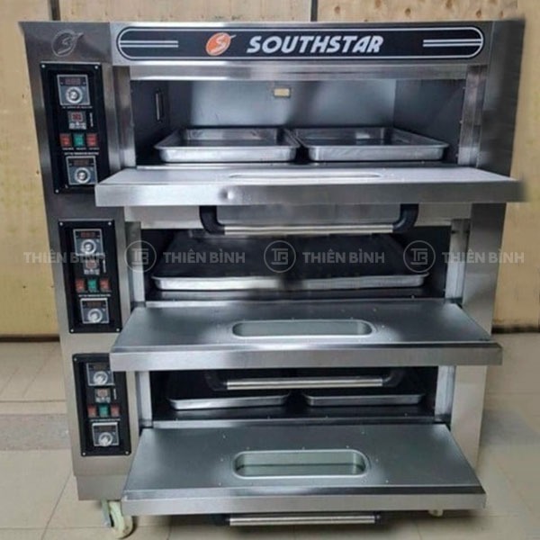 Lò nướng Southstar 3 tầng 6 khay YXD-60C 3 Lò 3 tầng 6 khay Southstar YXR-60C