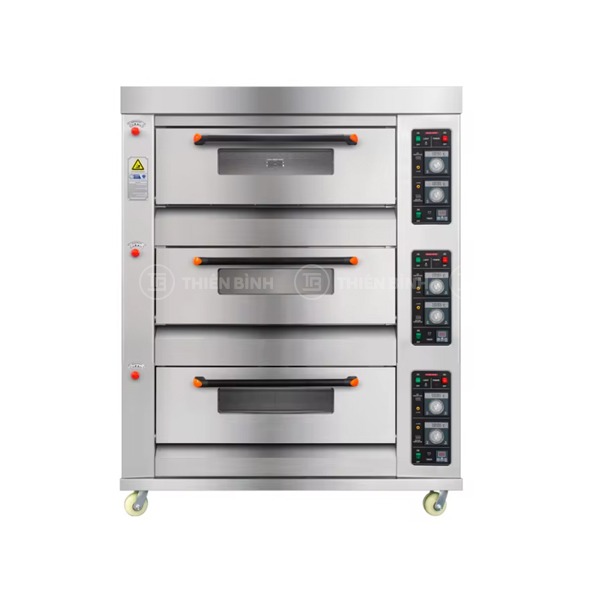 Lò nướng 3 tầng 6 khay gas Hongling HLY-306F