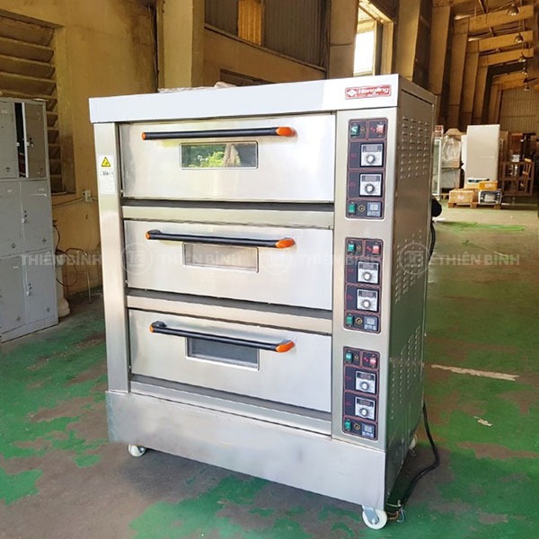 Lò nướng Hongling 3 tầng 6 khay XYF-3KA-T 6 Lò nướng 3 tầng 6 khay Hongling XYF-3KA-T