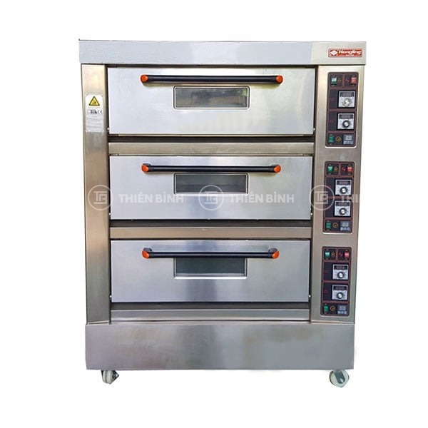Lò nướng bánh 3 tầng 6 khay Hongling XYF-3KA-T