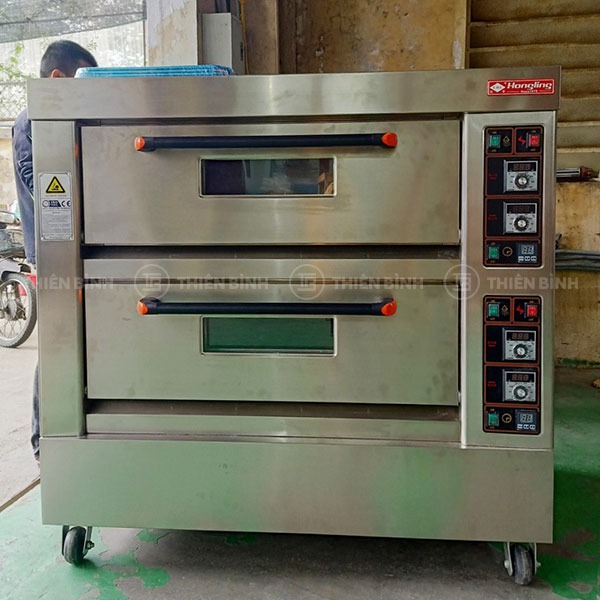 Lò nướng 2 tầng 4 khay Hongling XYF-2KA-T 2 Lò nướng Hongling XYF-2KA-T
