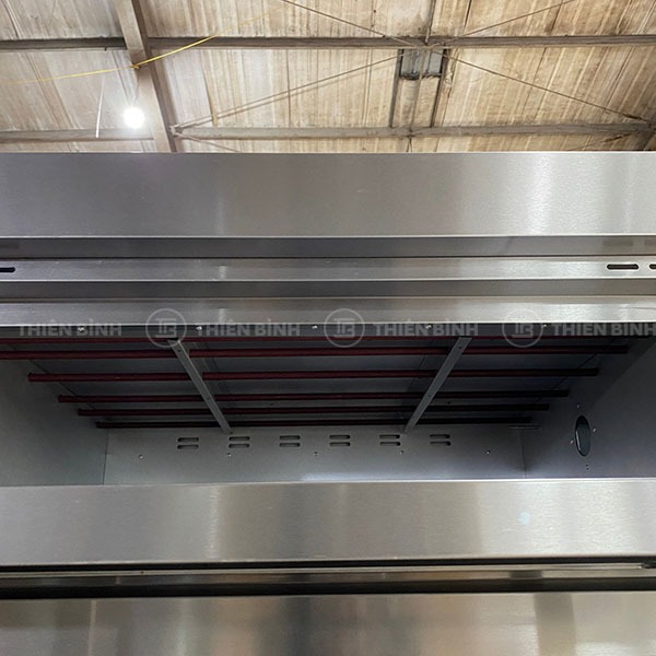 Lò nướng 3 tầng 6 khay Fuji Air FJ-3D-6 4 Thanh nhiệt trên của lò nướng Fuji Air FJ-3D-6