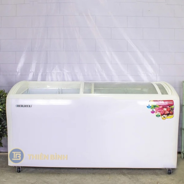 Tủ đông trưng bày kính trượt cong Berjaya BJY-CFGD500 2 Ảnh tủ đông trưng bày Berjaya BJY-CFGD500