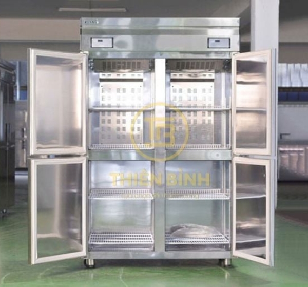 Tủ đông mát 4 cánh inox Happys HWI-45CFR (có quạt) 3 Ảnh tủ Happys HWI-45CFR (có quạt)