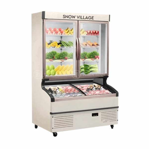 Tủ lạnh trưng bày đông mát Snow Village LMD-1262QK 2 Ảnh tủ lạnh trưng bày đông mát Snow Village LMD-1262QK