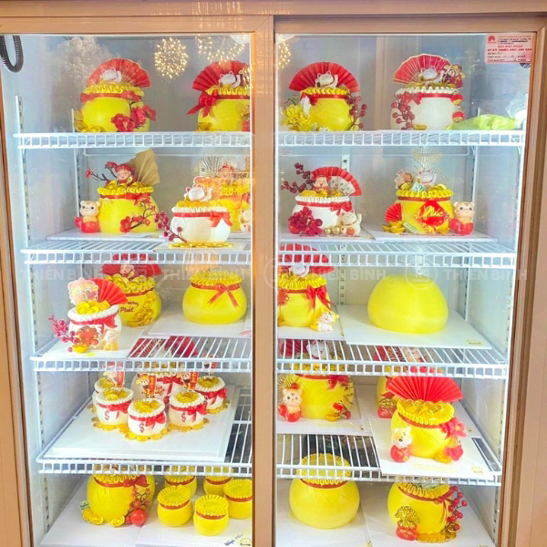 Tủ mát trưng bày quạt lạnh Snow Village LC-1200L (cửa lùa) 6 Ảnh tủ mát Snow Village LC-1200L (cửa lùa) tại điểm bán