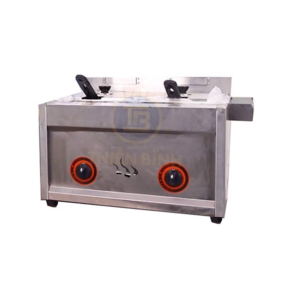 Bếp chiên nhúng đôi 6L/2 dùng gas