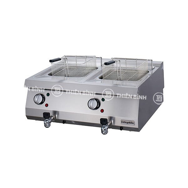 Bếp chiên nhúng đôi dùng điện Ozti OFEI 8070