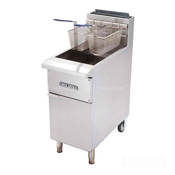 Bếp chiên nhúng gas Berjaya GDFE2BFS-17