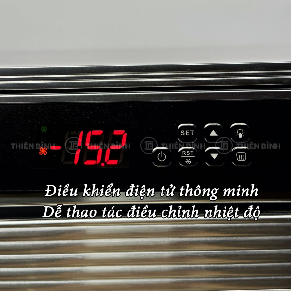 Tủ đông trưng bày 2 cánh kính Snow Village LD-1260FA 11 Điều khiển điện tử của tủ Snow Village LD-1260FA