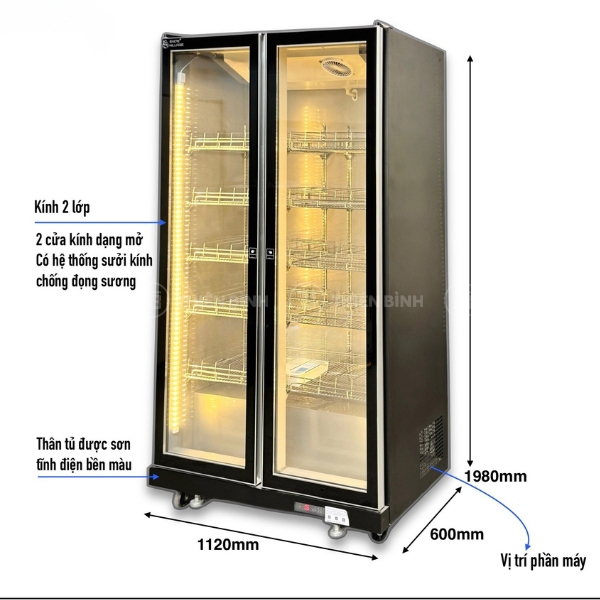 Tủ lạnh trưng bày nước ngọt - bia Snow Village LC-1200B 14 Giới thiệu tủ Snow Village LC-1200B