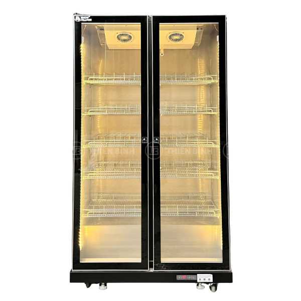 Hình ảnh tủ lạnh trưng bày nước ngọt – bia Snow Village LC-1200B