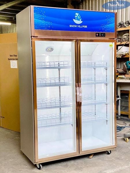 Tủ mát trưng bày 2 cánh kính Snow Village LC-1200AF 12 Snow Village LC-1200AF