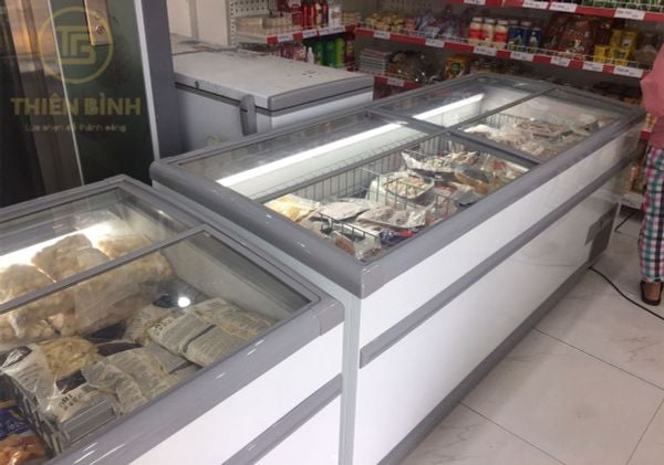 Tủ đông trưng bày lạnh Kincool tem đen KC-F185-A 2 Tủ đông Kincool tem đen KC-F185-A