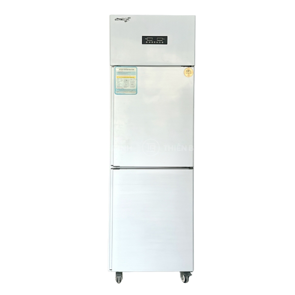 Tủ đông mát 2 cánh inox Snow Village SLLDZ4-538LS