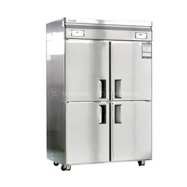 Tủ đông mát 4 cánh inox Happys HWI-45CFR (có quạt)