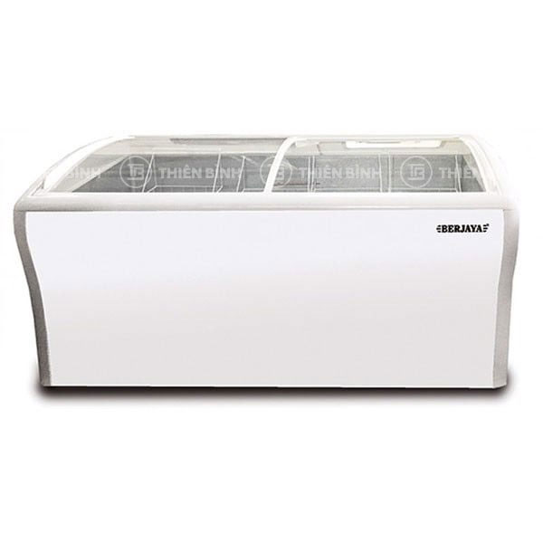 Tủ đông trưng bày kính trượt cong Berjaya BJY-CFGD500