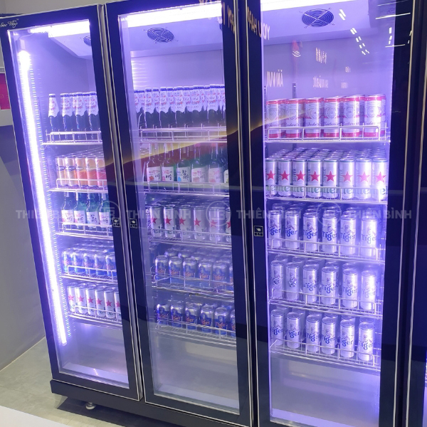 Tủ lạnh trưng bày nước ngọt - bia Snow Village LC-1800B 2 Tủ lạnh Snow Village LC-1800B