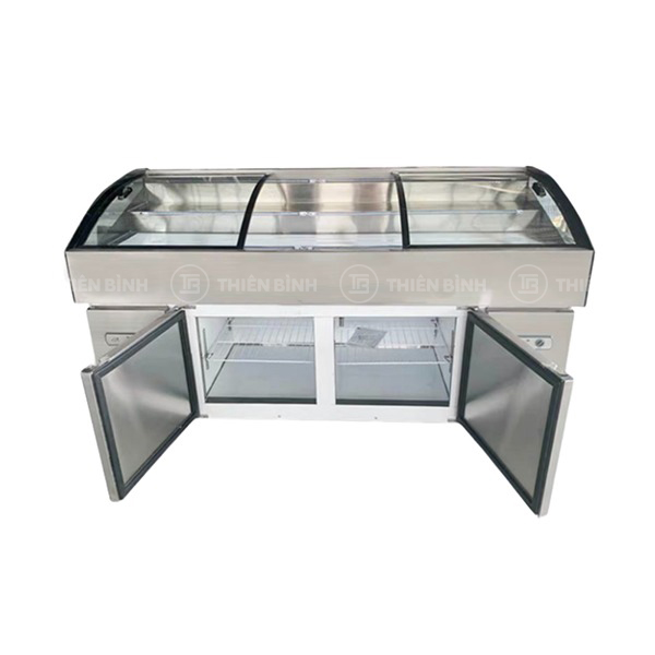 Tủ lạnh trưng bày trên mát – dưới đông Snow Village BT-B1.3D