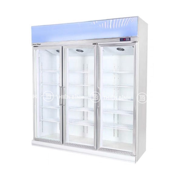 Tủ mát 3 cửa cao cấp quạt lạnh Snow Village LC-1800F (máy nén trên)