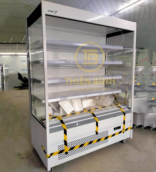 Tủ mát siêu thị 1m3 Snow Village L.CMA-1.3 (Màn kéo) 2 Tủ mát siêu thị Snow Village L.CMA-1.3 (Màn kéo)