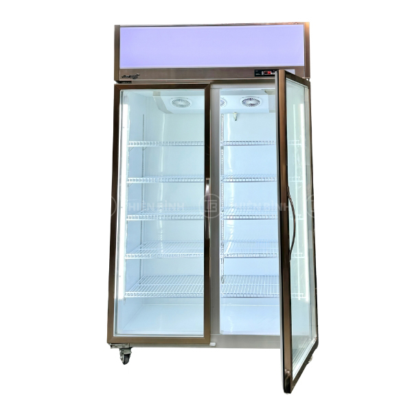 Tủ mát trưng bày 2 cánh kính Snow Village LC-1200AF 3 Tủ mát trưng bày 2 cánh Snow Village LC-1200AF