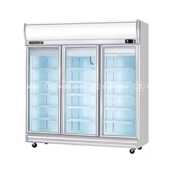 Tủ mát trưng bày 3 cánh kính Berjaya 3D/DC-SM