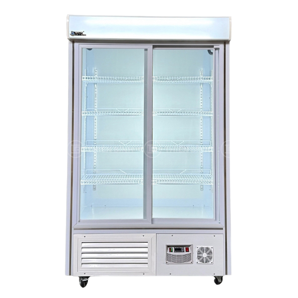 Tủ mát trưng bày quạt lạnh Snow Village LC-1200L (cửa lùa)