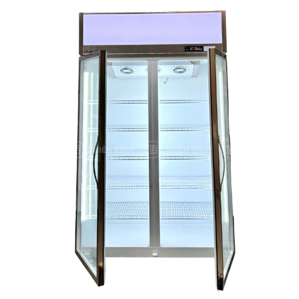 Tủ mát trưng bày 2 cánh kính Snow Village LC-1200AF 4 Tủ mát trưng bày Snow Village LC-1200AF