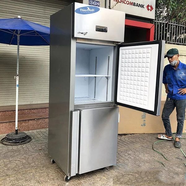 Tủ đông 2 chế độ đông hoặc mát 2 cánh Snow Village SLLDZ4-538L 3 Tủ Snow Village SLLDZ4-538L