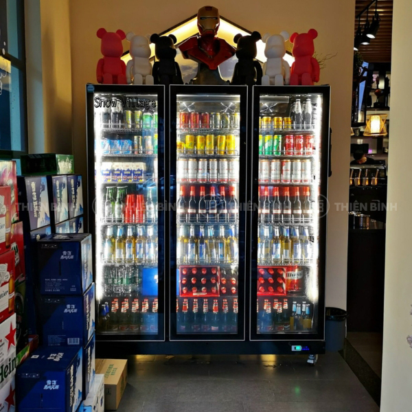 Tủ lạnh trưng bày nước ngọt - bia Snow Village LC-1800B 4 Tủ trưng bày nước ngọt – bia Snow Village LC-1800B