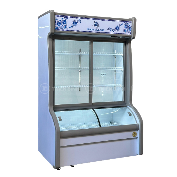Tủ trưng bày thực phẩm trên mát dưới đông Snow Village DC-1200H (cửa lùa) 3 Tủ trưng bày thực phẩm Snow Village DC-1200H (cửa lùa)