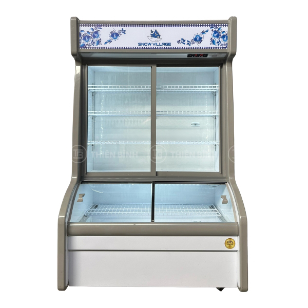 Tủ trưng bày thực phẩm trên mát dưới đông Snow Village DC-1200H (cửa lùa)
