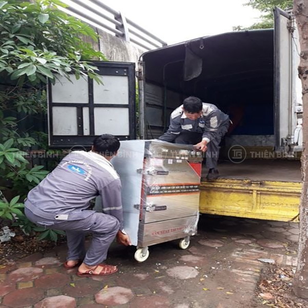 Tủ cơm 8 khay dùng điện TC-D8K 7 Vận chuyển tủ cơm