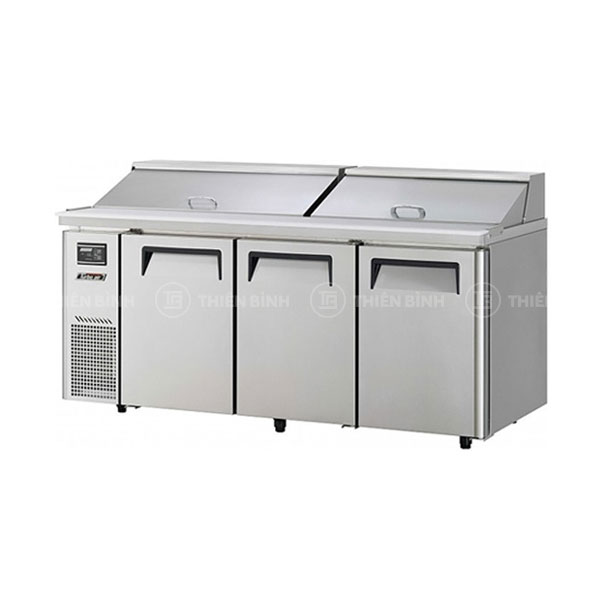 Bàn lạnh salad 3 cánh inox 1m8 Turbo Air KHR18-3