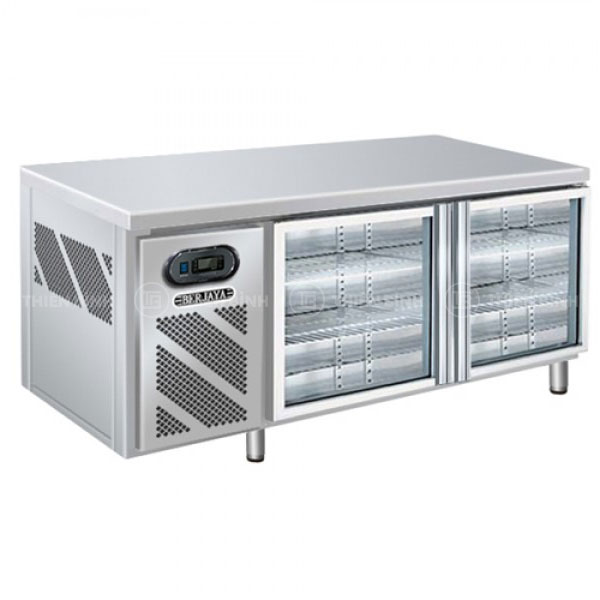 Bàn mát 2 cánh kính Berjaya B2D/C5/7-SM