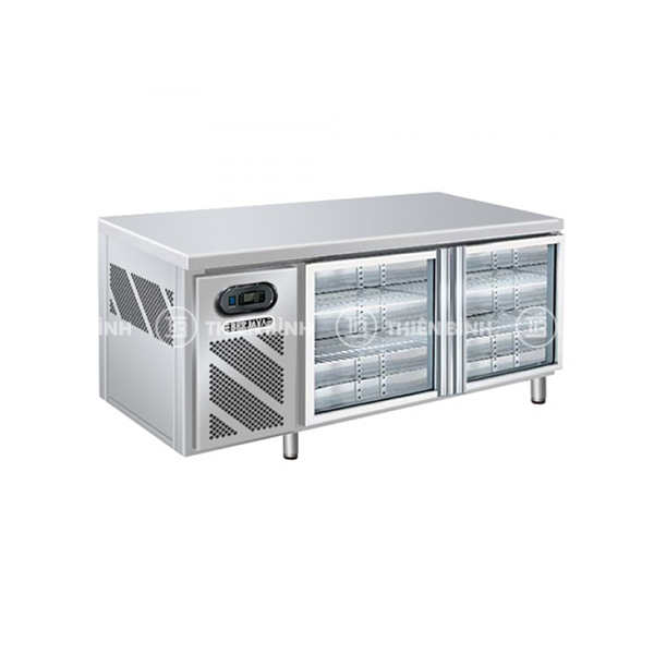 Bàn mát 2 cánh kính Berjaya B2D/C6/7-SM